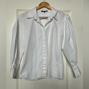 maje puff sleeve blouse size small